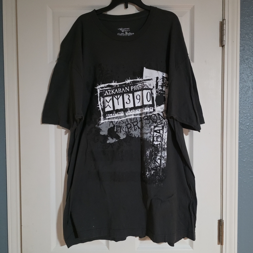 Harry Potter Black Short Sleeve Tee From Universal Studios Size 2XL